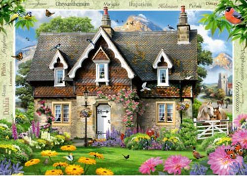 Ravensburger - Hillside Cottage Puzzle 1000 Pieces