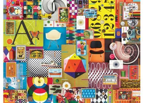 Ravensburger - Eames House of Cards Puzzle 1500 Pieces