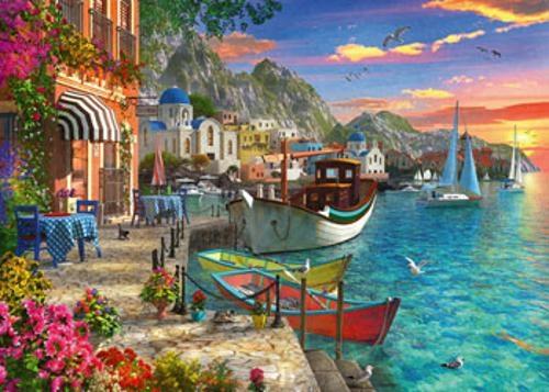 Ravensburger - Grandiose Greece Puzzle 1000 Pieces