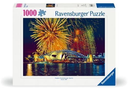 Ravensburger - Fireworks Over Sydney Australia Puzzle 1000 Pieces