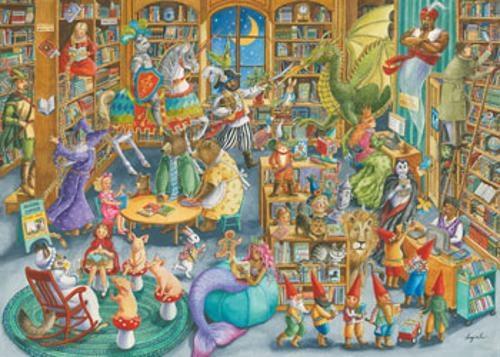 Ravensburger - Midnight at the Library Puzzle 1000 Pieces