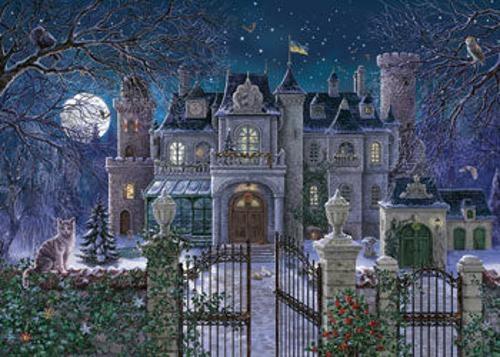 Ravensburger - Christmas Villa Puzzle 1000 Pieces