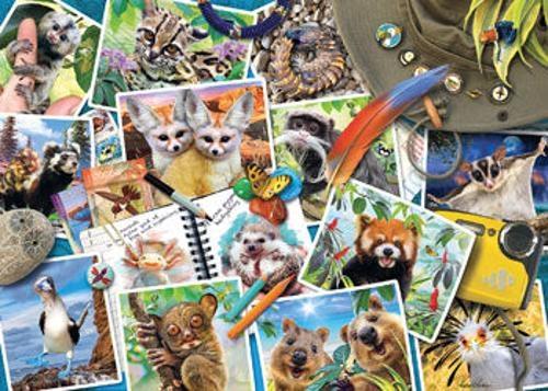 Ravensburger - A Traveler's Animal Journal Puzzle 1000 Pieces