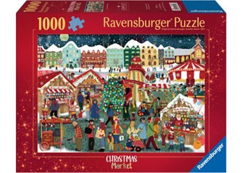 Ravensburger - Christmas Market Puzzle 1000 Pieces