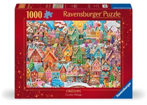 Ravensburger - Christmas Cookie Village Puzzle 1000 Pieces
