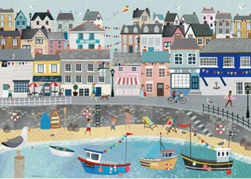 Ravensburger - Coastal Harbour Puzzle 1000 Pieces