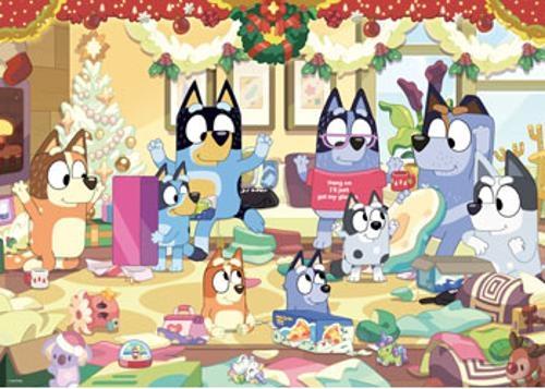 Ravensburger - Bluey Christmas Giant Floor Puzzle 24 Pieces