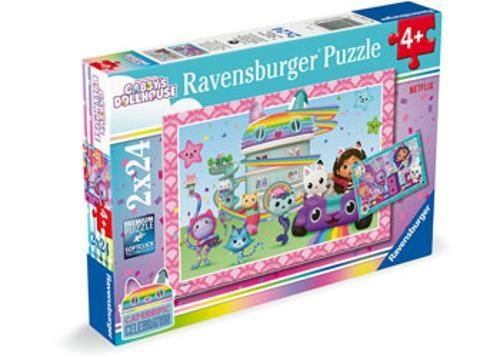 Ravensburger - Gabby's Dollhouse Ready to Party! 2x24 Pieces