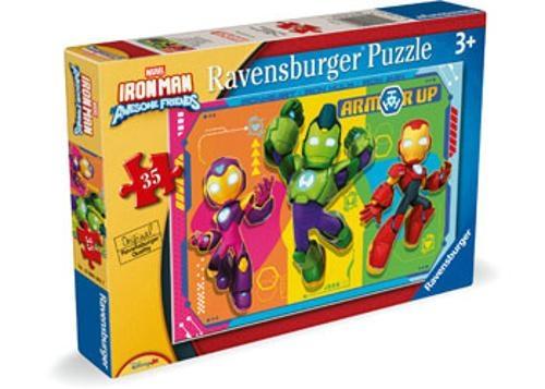 Ravensburger - Iron Man & His Awesome Friends Puzzle 35 pieces