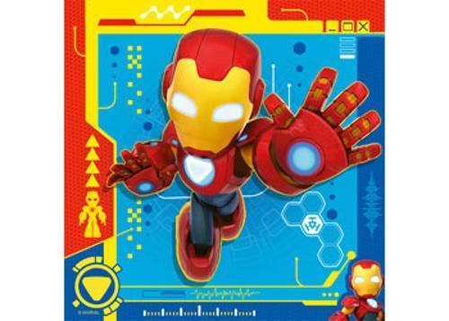 Ť Ravensburger - Iron Man & His Awesome Friends Puzzle 3x49 pieces