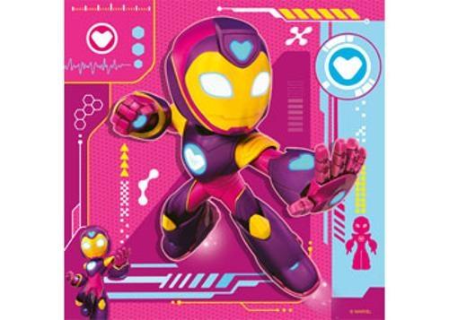 Ť Ravensburger - Iron Man & His Awesome Friends Puzzle 3x49 pieces