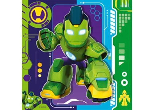 Ť Ravensburger - Iron Man & His Awesome Friends Puzzle 3x49 pieces