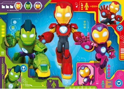 Ravensburger - Iron Man & His Awesome Friends Giant Floor Puzzle 24 pieces