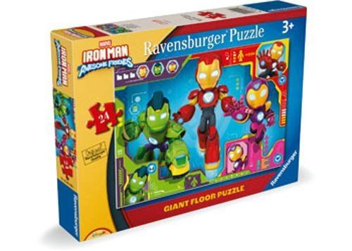 Ravensburger - Iron Man & His Awesome Friends Giant Floor Puzzle 24 pieces