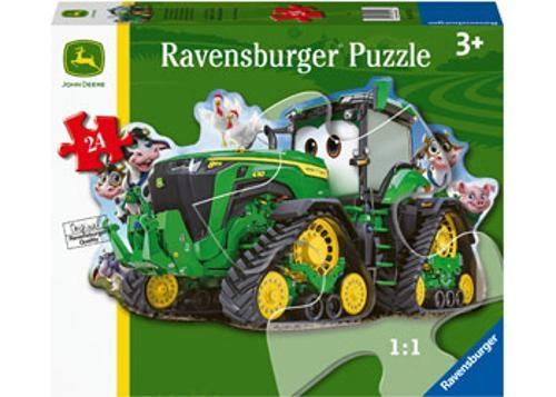 Ravensburger - John Deere Tractor Shaped Puzzle 24 Pieces