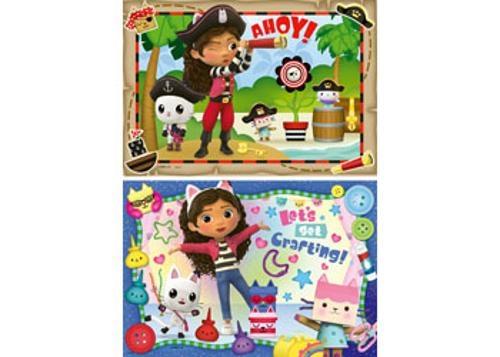 Ravensburger - Gabby's Dollhouse Lets Pirate Party! 2x24 Piece