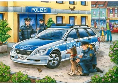 Ravensburger - Police and Firefighters Puzzle 2x12 Pieces