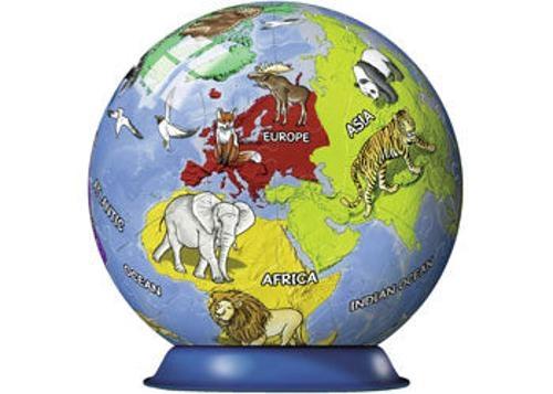 Ravensburger - 3D Puzzleball Children's Globe 72 Pieces
