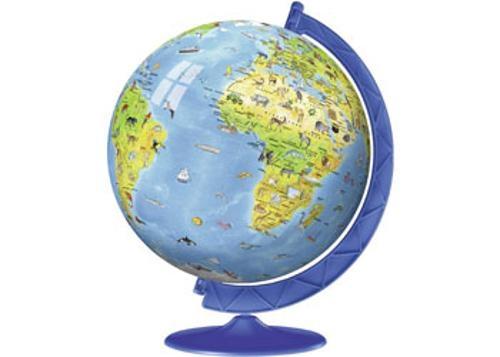 Ravensburger - 3D Puzzleball Children's Globe 180 Pieces