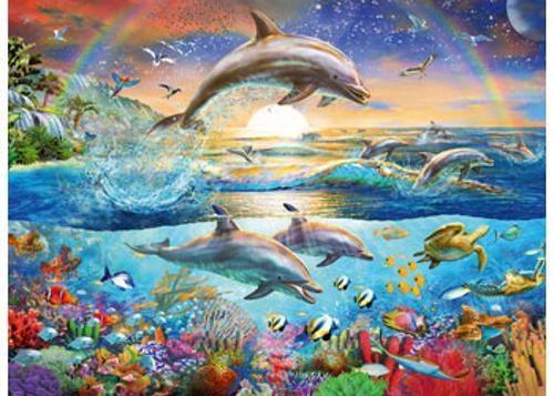 Ravensburger - Dolphin Paradise Puzzle 300 Pieces