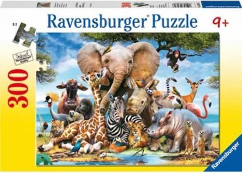 Ravensburger - African Friends Animals Puzzle 300 Pieces