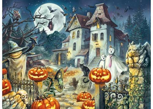 Ravensburger - The Halloween House Puzzle 300 Pieces