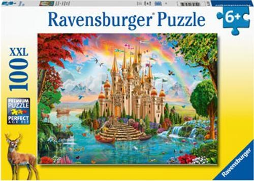Ravensburger - Rainbow Castle Puzzle 100 Pieces