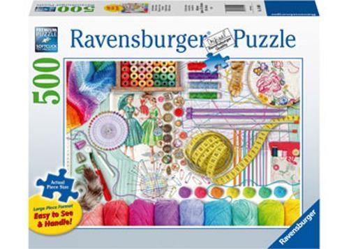 Ravensburger - Needlework Station Puzzle 500 Pieces