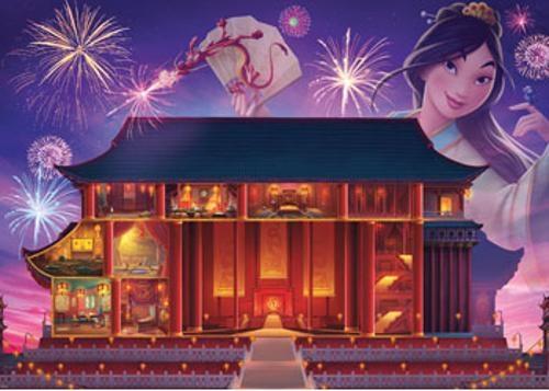 Ravensburger - Disney Castle Mulan Puzzle 1000 Pieces