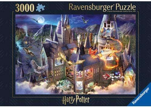 Ravensburger - Hogwarts Castle Cutaway Puzzle 3000 Pieces