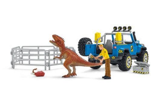 Schleich - Off road vehicle with Dino Outpost
