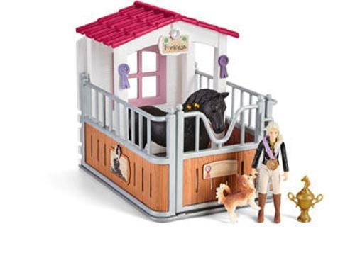 Schleich - Horse Stall with Tori & Princess