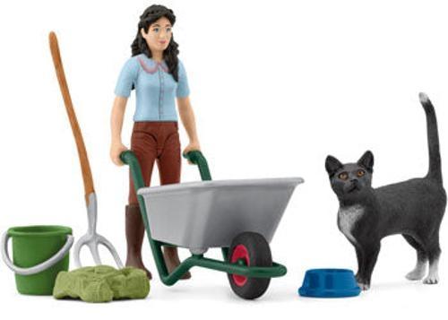 Schleich - Muck-out and care set