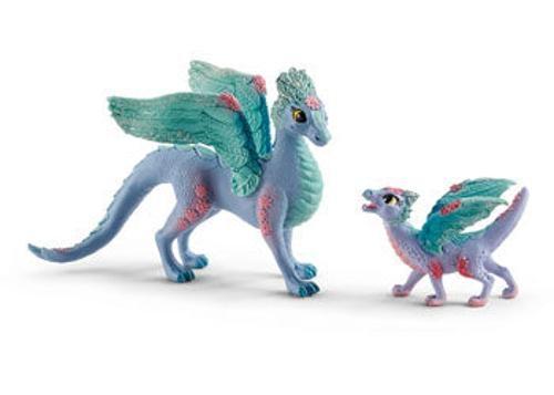 Schleich - Flower dragon and baby