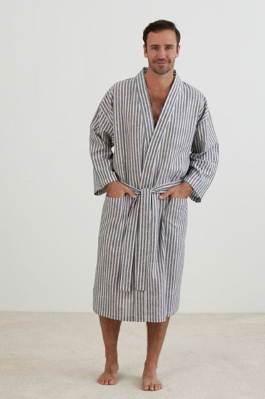 Bathrobe / Robe - Oliver (L/XL) - BAKSANA
