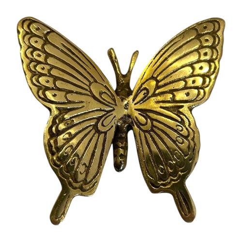 Brass Butterfly Ornament 8cm