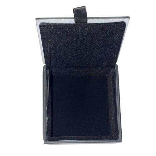 Mystic Jade Glass Mirror Mini Trinket Box 7.5cm