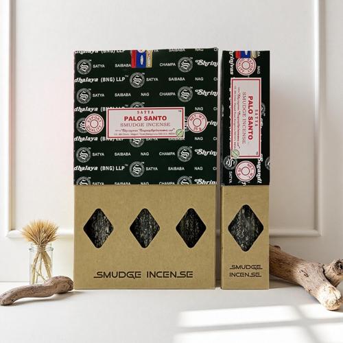 Satya Palo Santo Smudge Incense Sticks 25g Pack of 12