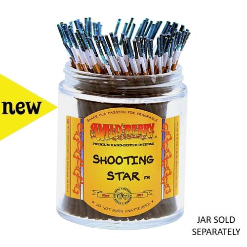Wild Berry Shooting Star Shorties Incense Sticks 4 Inch Pack of 100