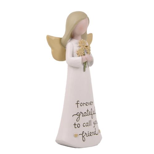 Friend Angel Polyresin Figurine 13cm With Sentiment