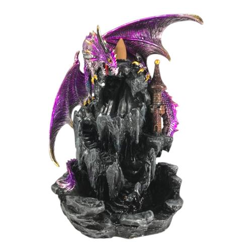 Purple Dragon Backflow Incense Burner 21cm