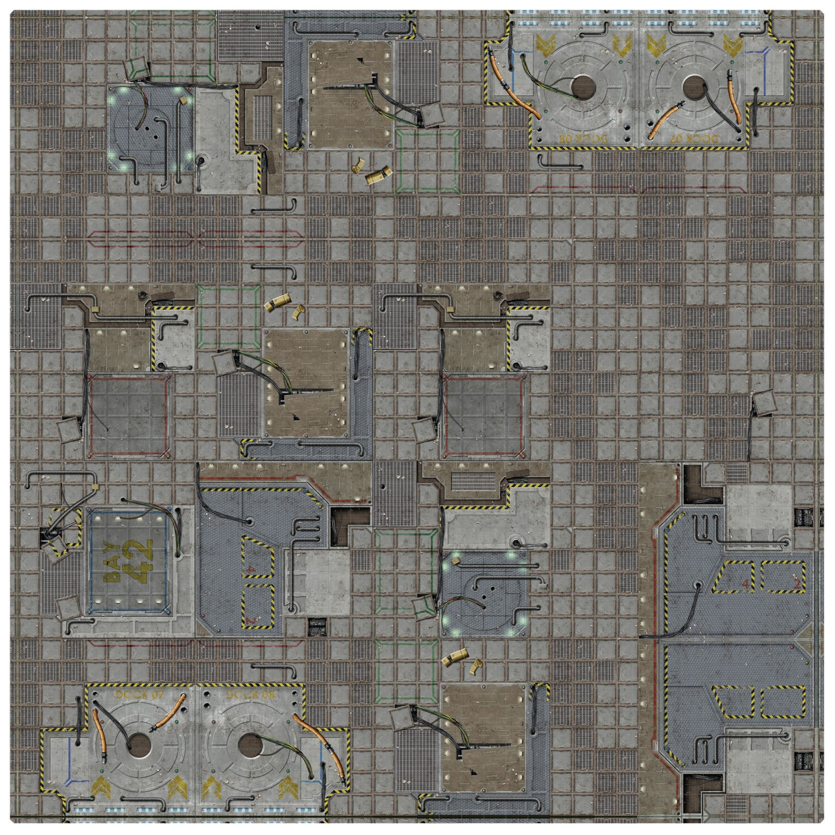 Battle Systems - Sci-Fi - Add-Ons - Frontier Sci-fi Gaming Mat 3x3