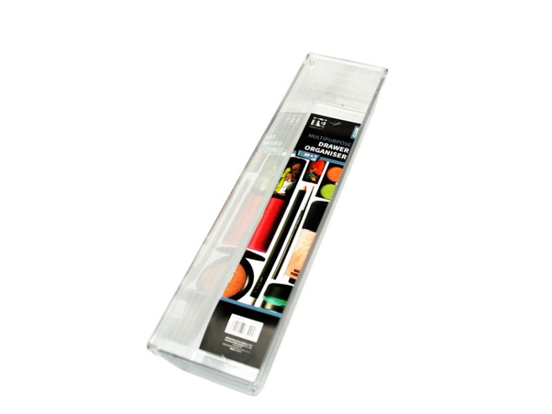Drawer Organiser - Multi Purpose Clear 300 x 70mm (Set of 36)