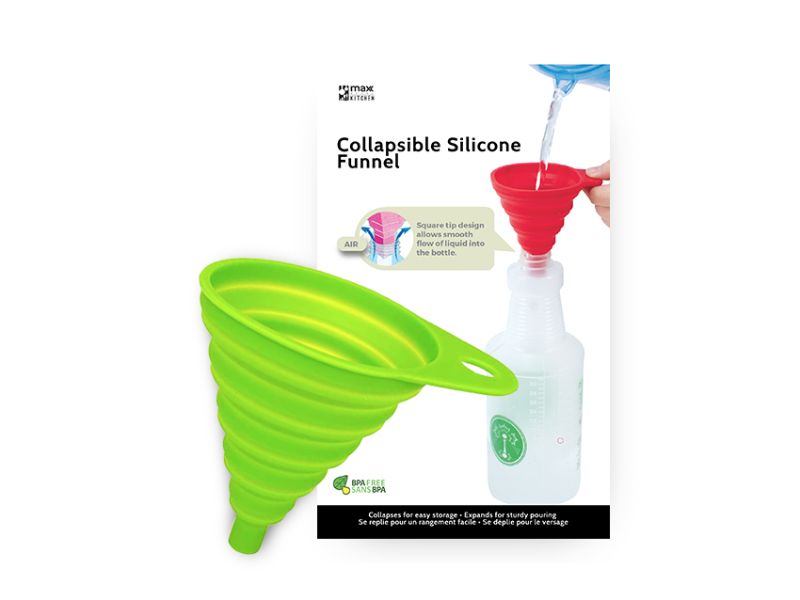 Silicone Foldable Funnel - Bake Art (Set of 12)