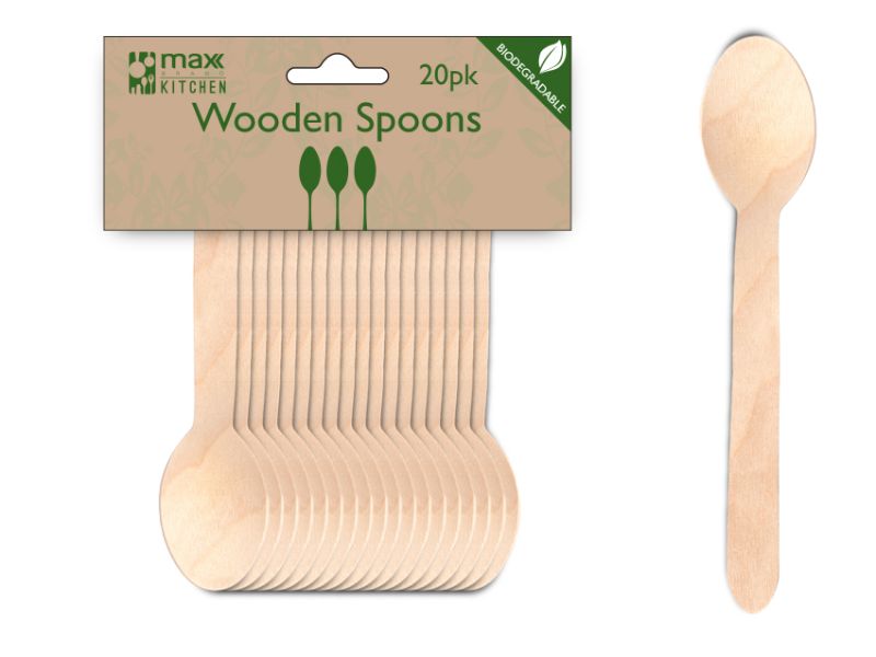 Wooden Spoons - MaxChoice (960pcs)