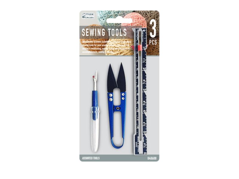 Sewing Tools - 3 Assorted (24 Sets)