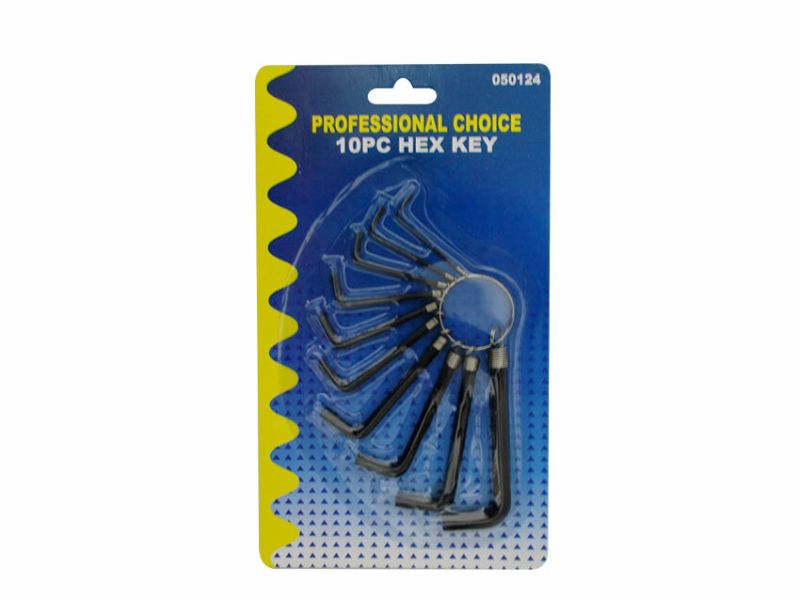 Hex Key - 10pcs (24 Packs)
