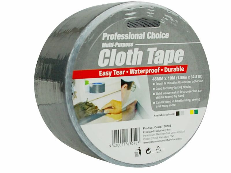 Cloth Duct Tape - Silver 48mm x 10m (Set of 24)