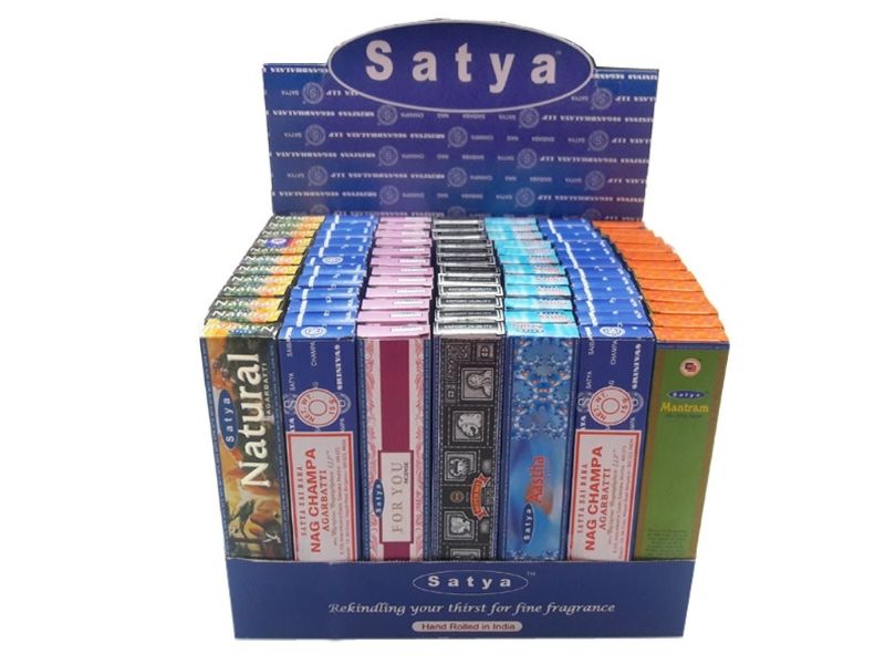 Satya Popular Series - 15gms (84 Assorted Packs)