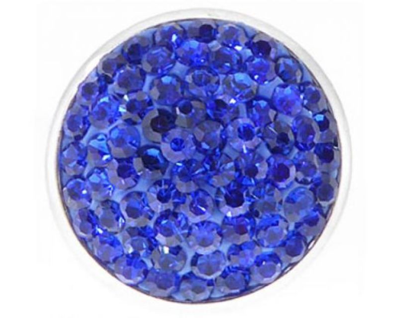 Brilliant blue Snaps REDFOX Sapphire Crystals, ethically sourced, perfect for elegant jewelry creations and meaningful accessories.